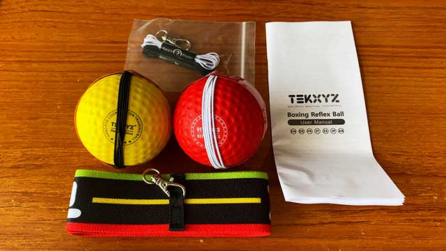 TEKXYZのリフレックスボールの商品内容