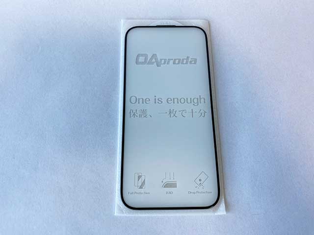 OAprodaのガラスフィルム