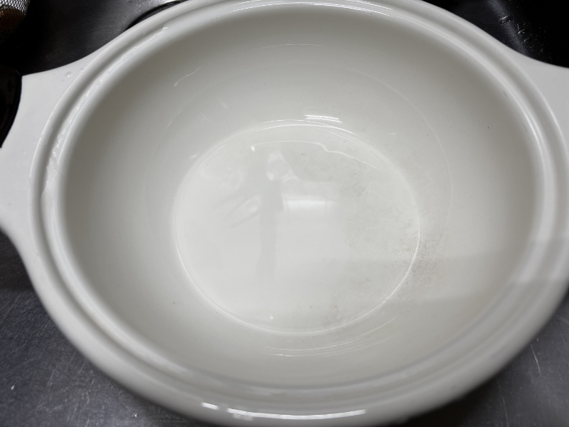 コゲが落ちた鍋